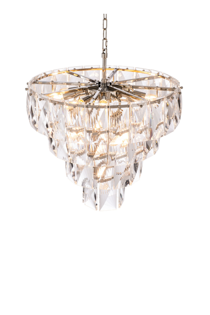 Glass Layered Chandelier S | Eichholtz Amazone | Eichholtzmiami.com