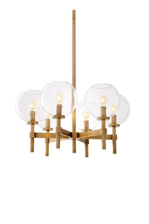 Brass Globe Chandelier | Eichholtz Jade | Eichholtzmiami.com