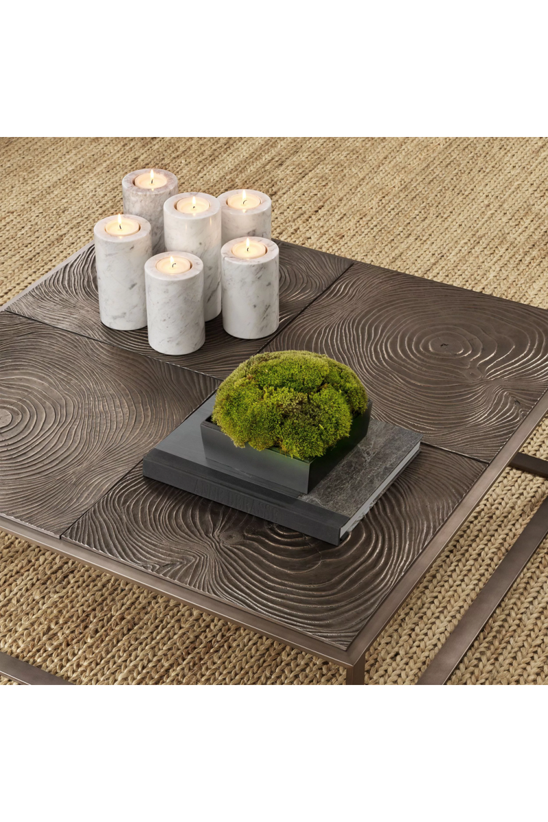 White Marble Tealight Holders (2) | Eichholtz Tobor | Eichholtzmiami.com