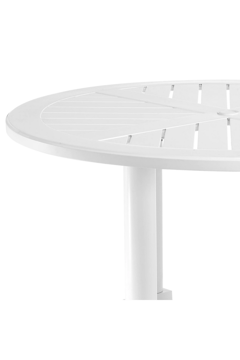 White Round Outdoor Dining Table S | Eichholtz Bell Rive | Eichholtzmiami.com