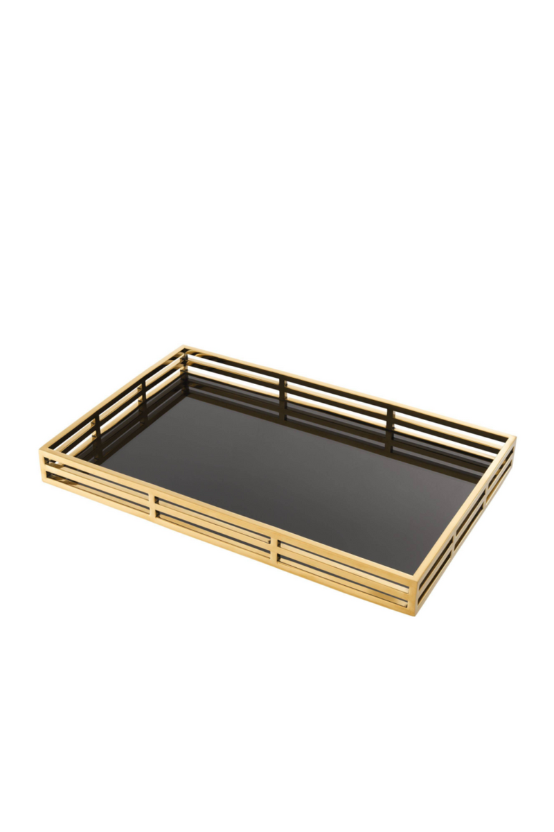 Black Glass Display Tray | Eichholtz Giacomo | Eichholtzmiami.com