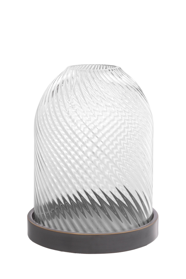 Glass Open Dome Hurricane - S | Eichholtz Giselle | Eichholtzmiami.com