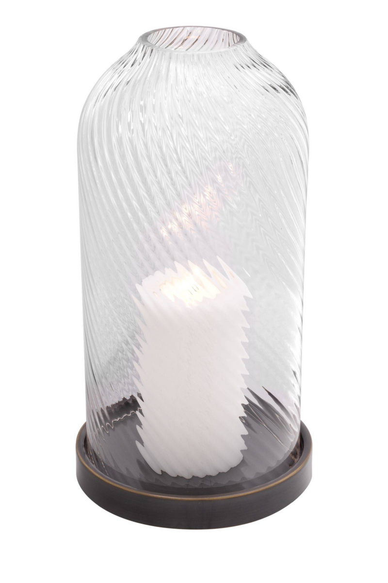 Glass Open Dome Hurricane - S | Eichholtz Giselle | Eichholtzmiami.com