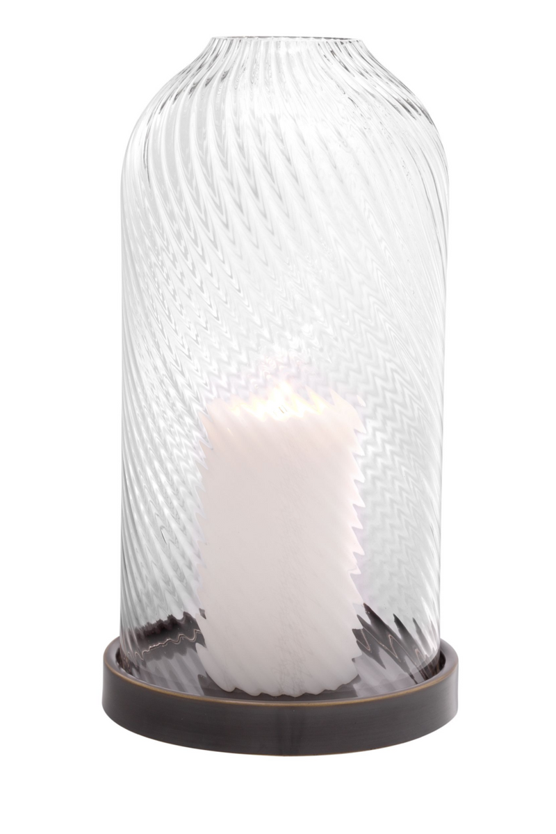Glass Open Dome Hurricane - S | Eichholtz Giselle | Eichholtzmiami.com