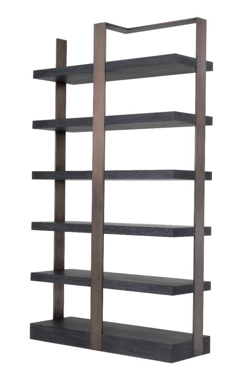 Metal Framed 6-Shelf Bookcase | Eichholtz Geo | Eichholtzmiami.com