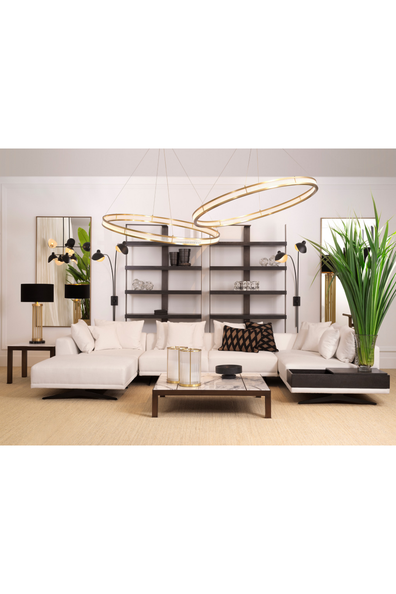 Metal Framed 6-Shelf Bookcase | Eichholtz Geo | Eichholtzmiami.com