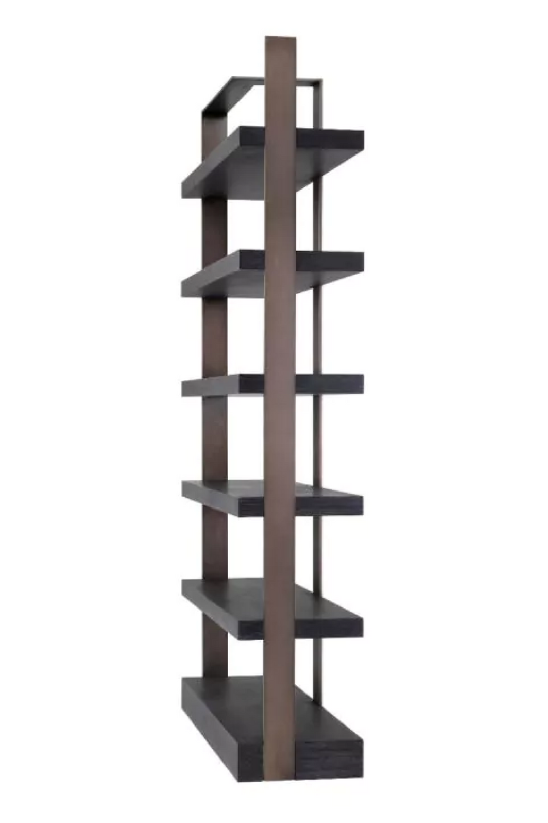 Metal Framed 6-Shelf Bookcase | Eichholtz Geo | Eichholtzmiami.com