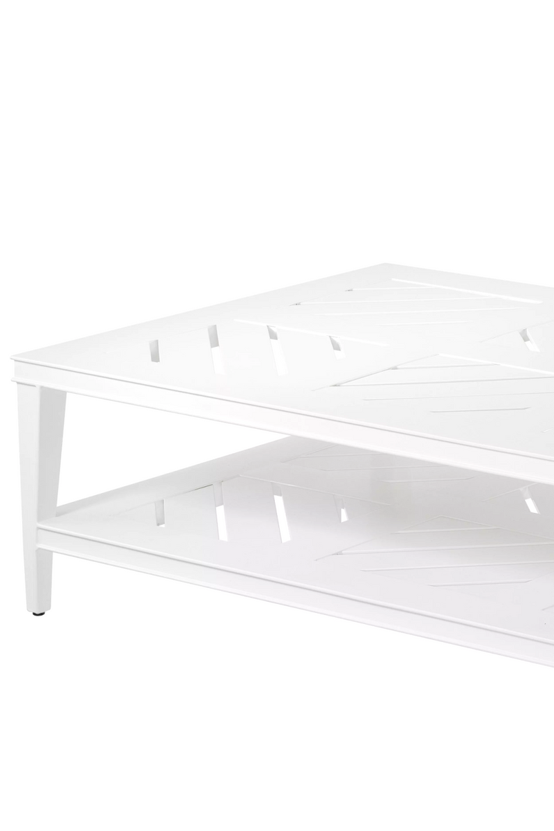 White Outdoor Coffee Table | Eichholtz Bell Rive | Eichholtzmiami.com