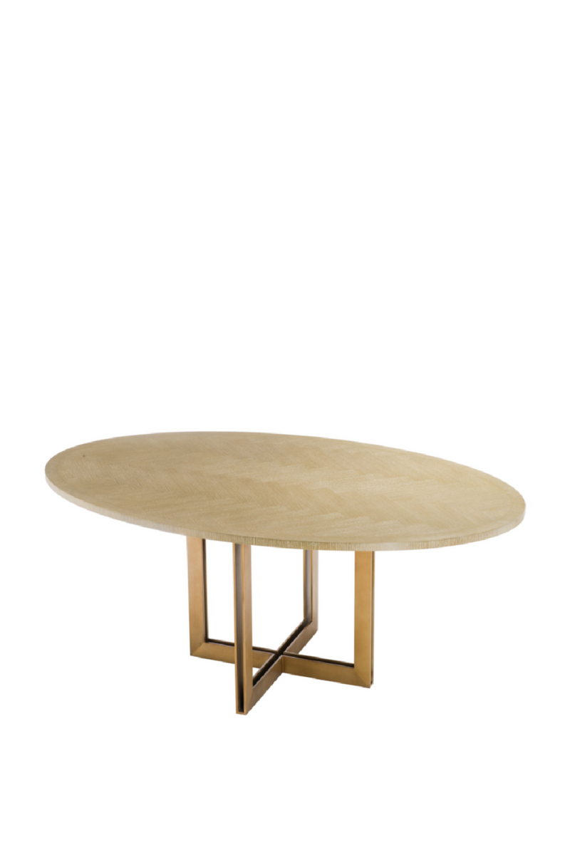 Oval Oak Dining Table | Eichholtz Melchior | Eichholtzmiami.com