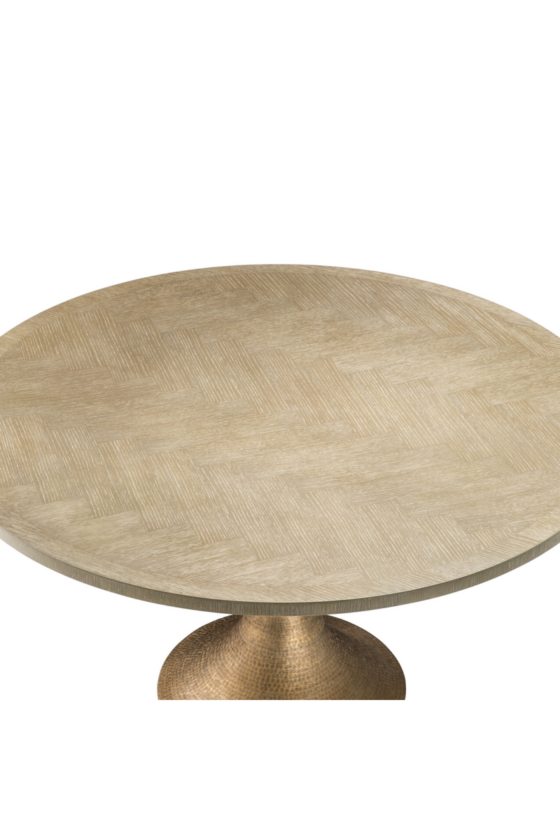 Round Oak Dining Table | Eichholtz Melchior | Eichholtzmiami.com