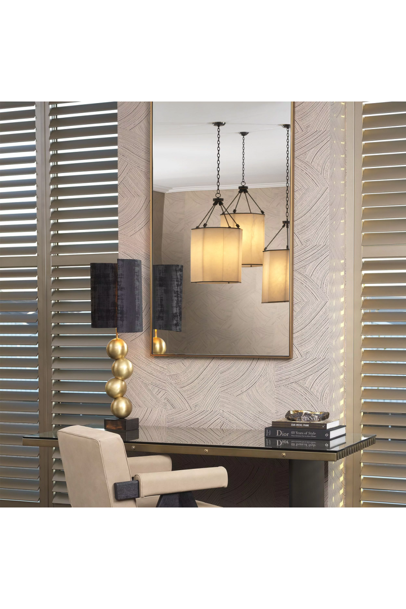 Brushed Brass Mirror | Eichholtz Redondo | Eichholtzmiami.com