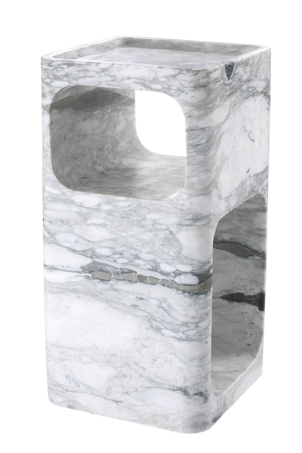 Carved Stone Side Table | Eichholtz Adler | Eichholtzmiami.com