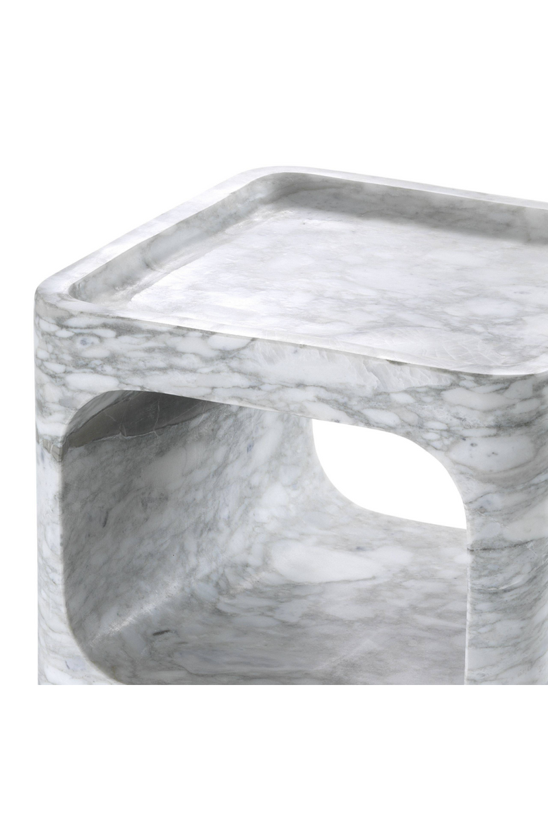 Carved Stone Side Table | Eichholtz Adler | Eichholtzmiami.com