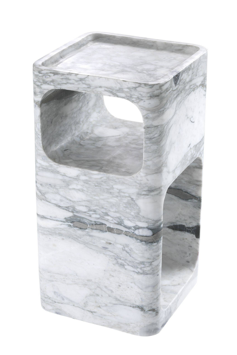 Carved Stone Side Table | Eichholtz Adler | Eichholtzmiami.com