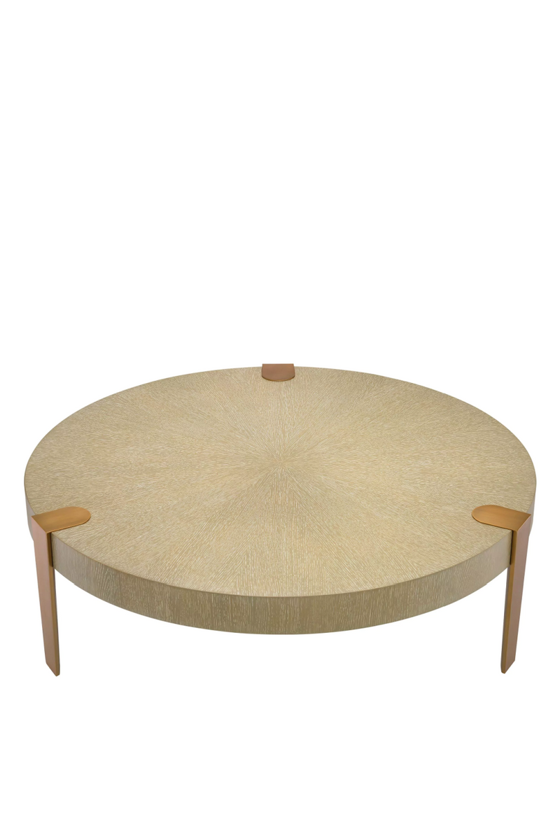 Round Oak Veneer Coffee Table | Eichholtz Oxnard | Eichholtzmiami.com