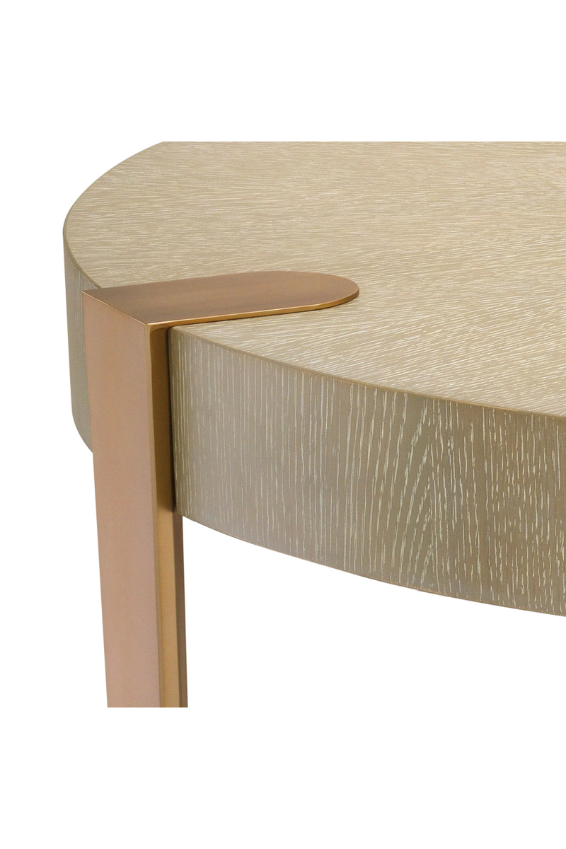 Round Oak Veneer Coffee Table | Eichholtz Oxnard | Eichholtzmiami.com