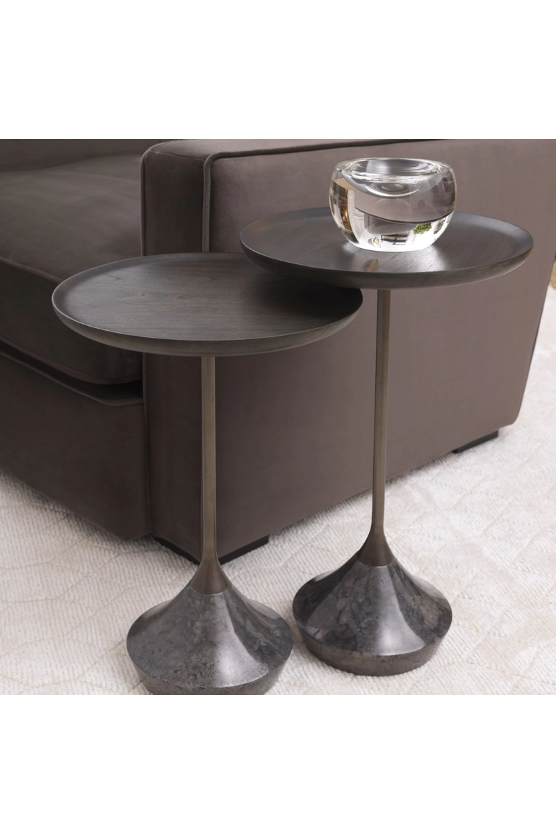 Marble Side Table set of 2 | Eichholtz Puglia | Eichholtzmiami.com