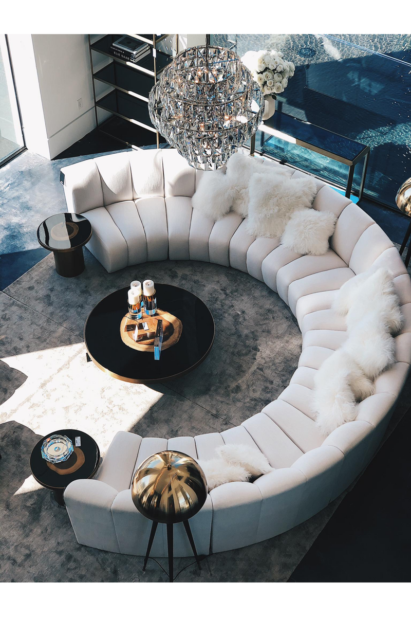 Curved Modular Sofa | Eichholtz Lando | Eichholtzmiami.com