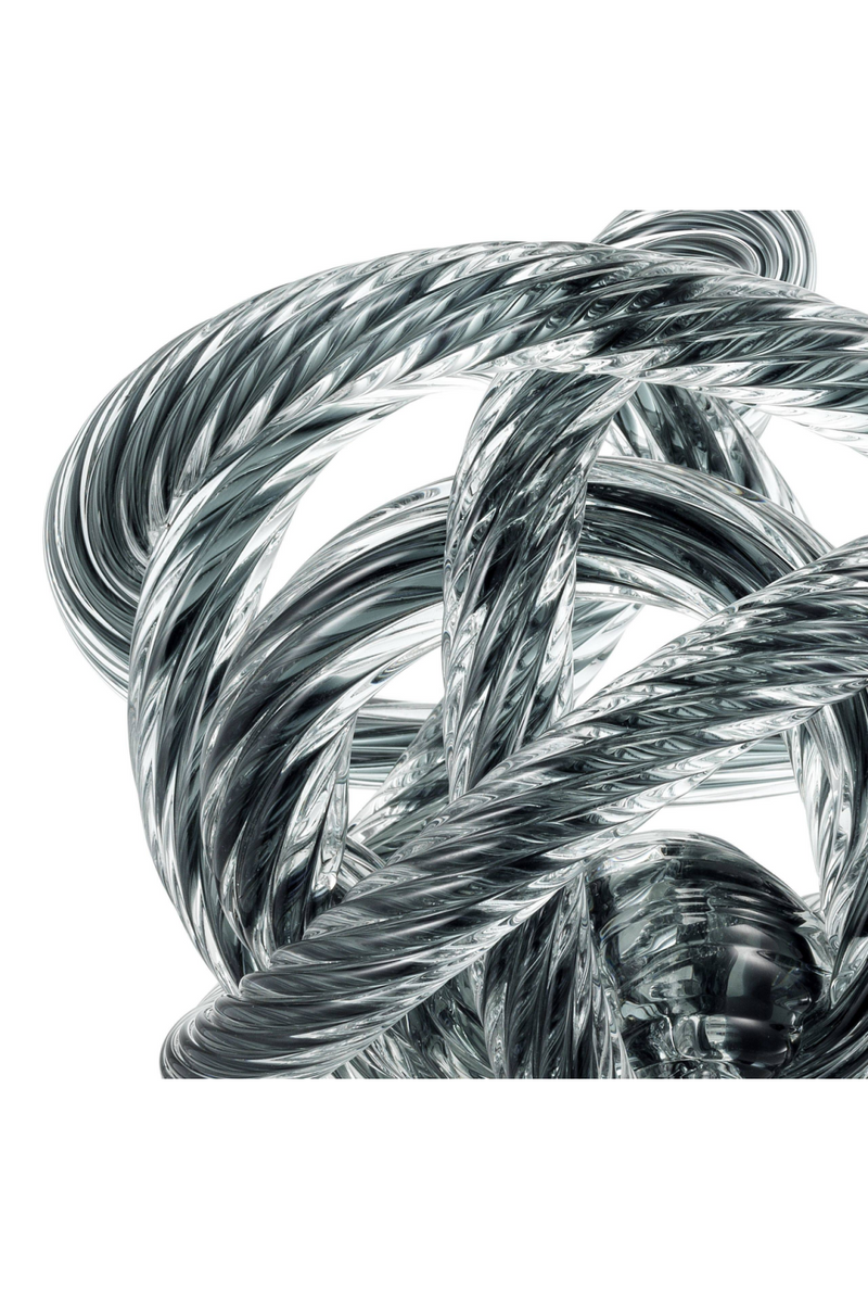 Gray Glass Rope Desk Accessory | Eichholtz Dominico | Eichholtzmiami.com
