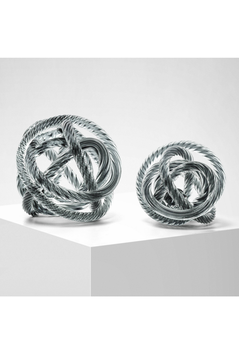 Gray Glass Rope Desk Accessory | Eichholtz Dominico | Eichholtzmiami.com