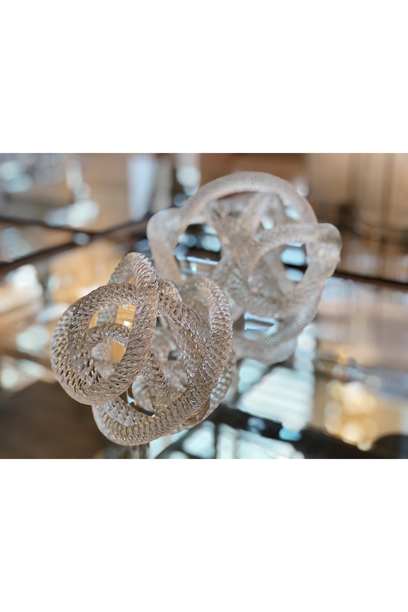 Gray Glass Rope Desk Accessory | Eichholtz Dominico | Eichholtzmiami.com