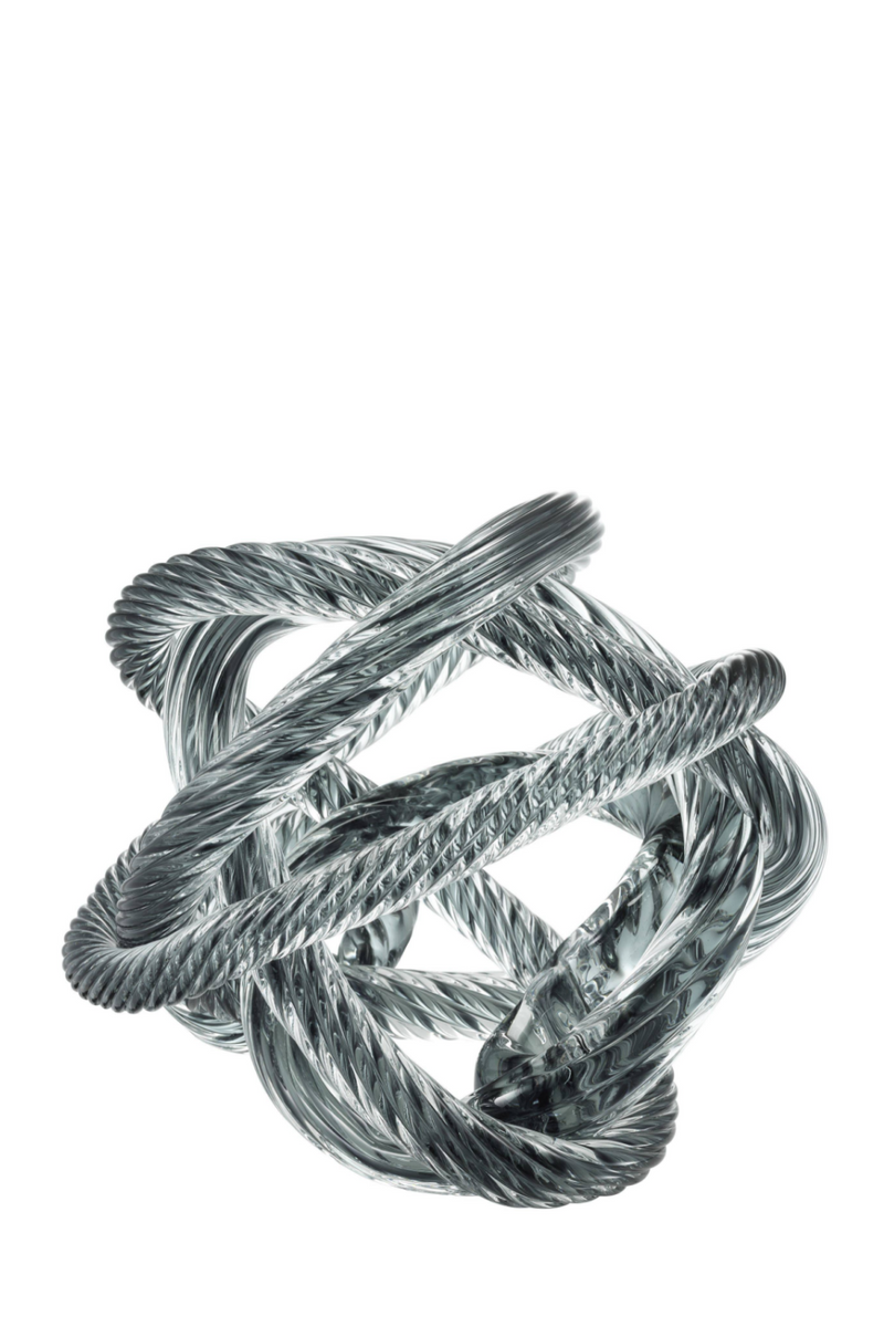 Gray Glass Rope Desk Accessory | Eichholtz Dominico | Eichholtzmiami.com