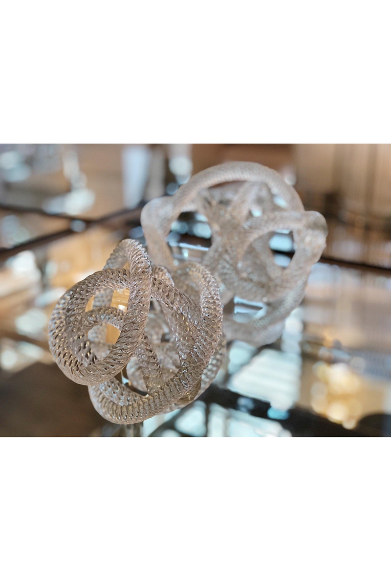Gray Glass Rope Desk Accessory | Eichholtz Dominico | Eichholtzmiami.com