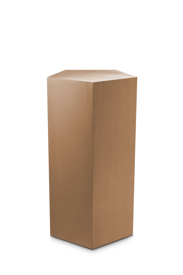 Brushed Copper Pedestal Column | Eichholtz Meissner | Eichholtzmiami.com