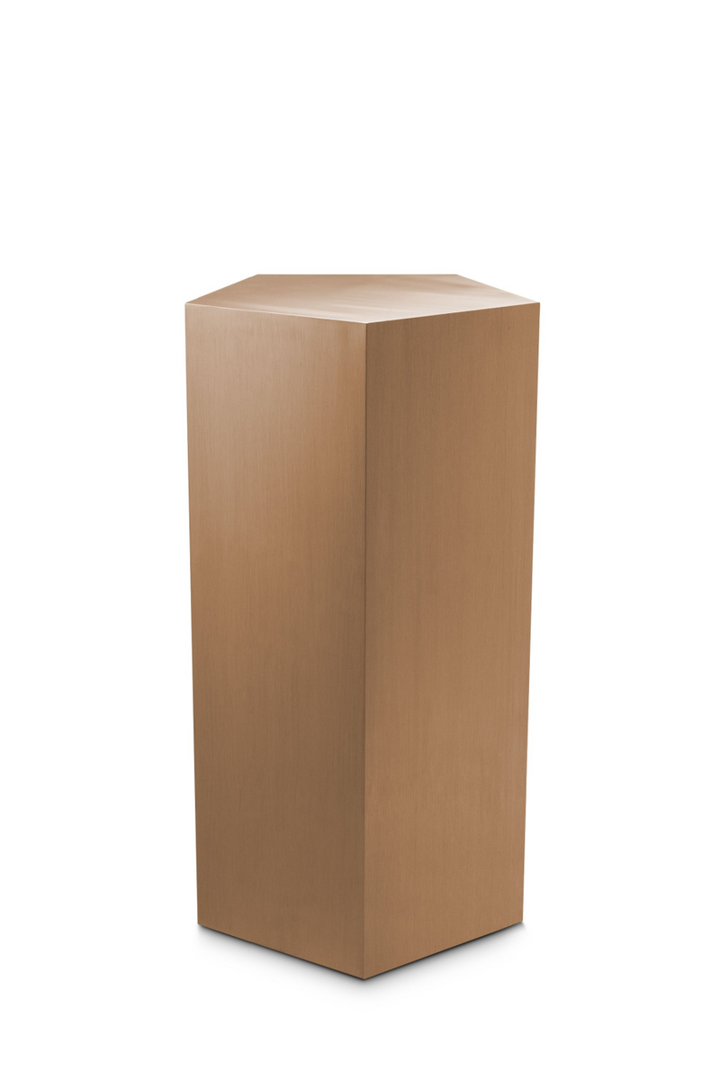 Brushed Copper Pedestal Column | Eichholtz Meissner | Eichholtzmiami.com