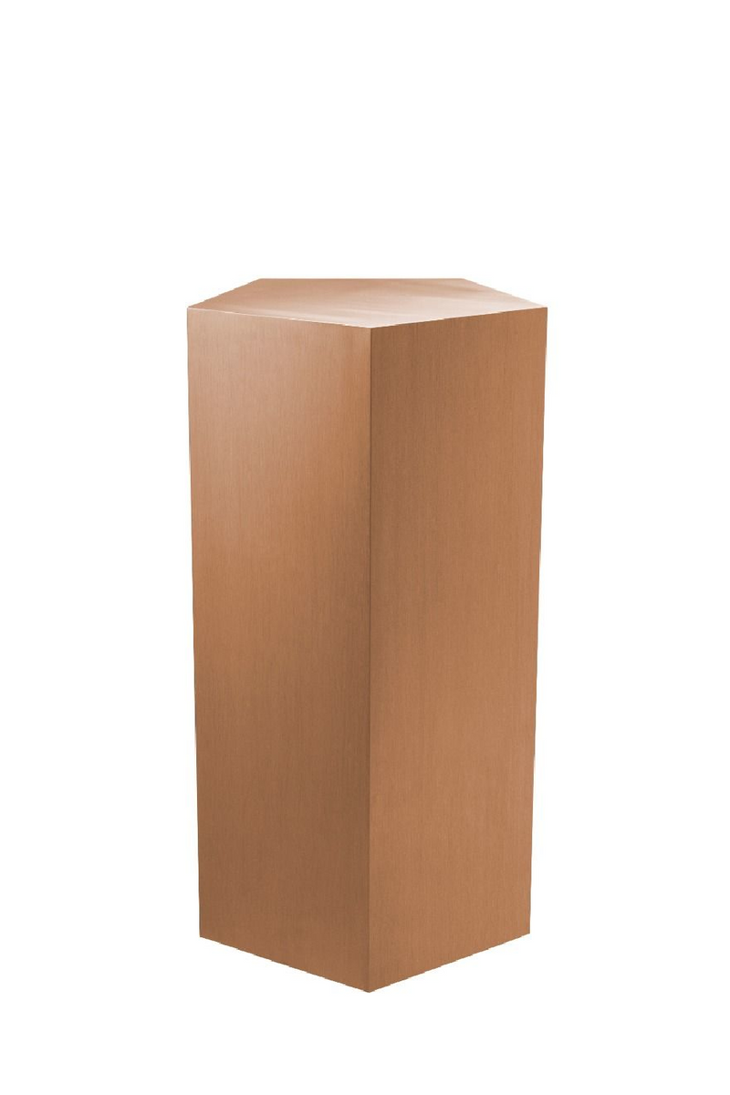 Brushed Copper Pedestal Column | Eichholtz Meissner | Eichholtzmiami.com