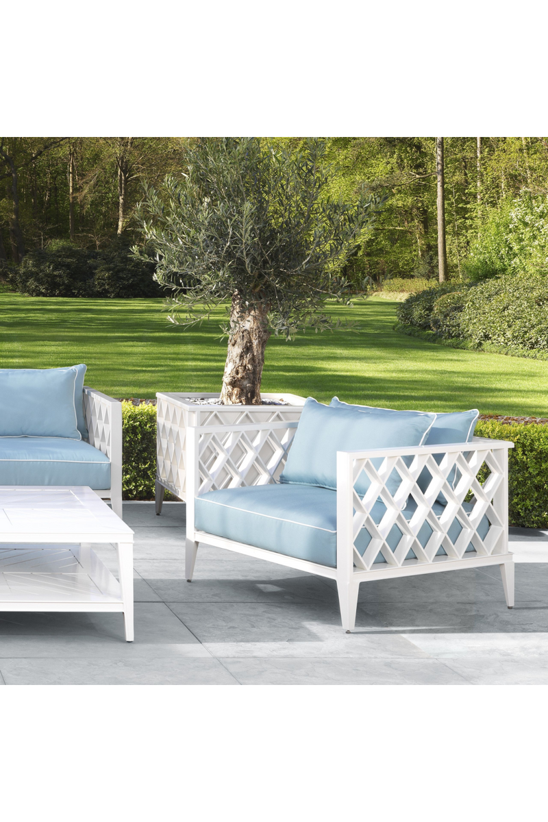 Outdoor Sunbrella Lounge Chair | Eichholtz Ocean Club | Eichholtzmiami.com