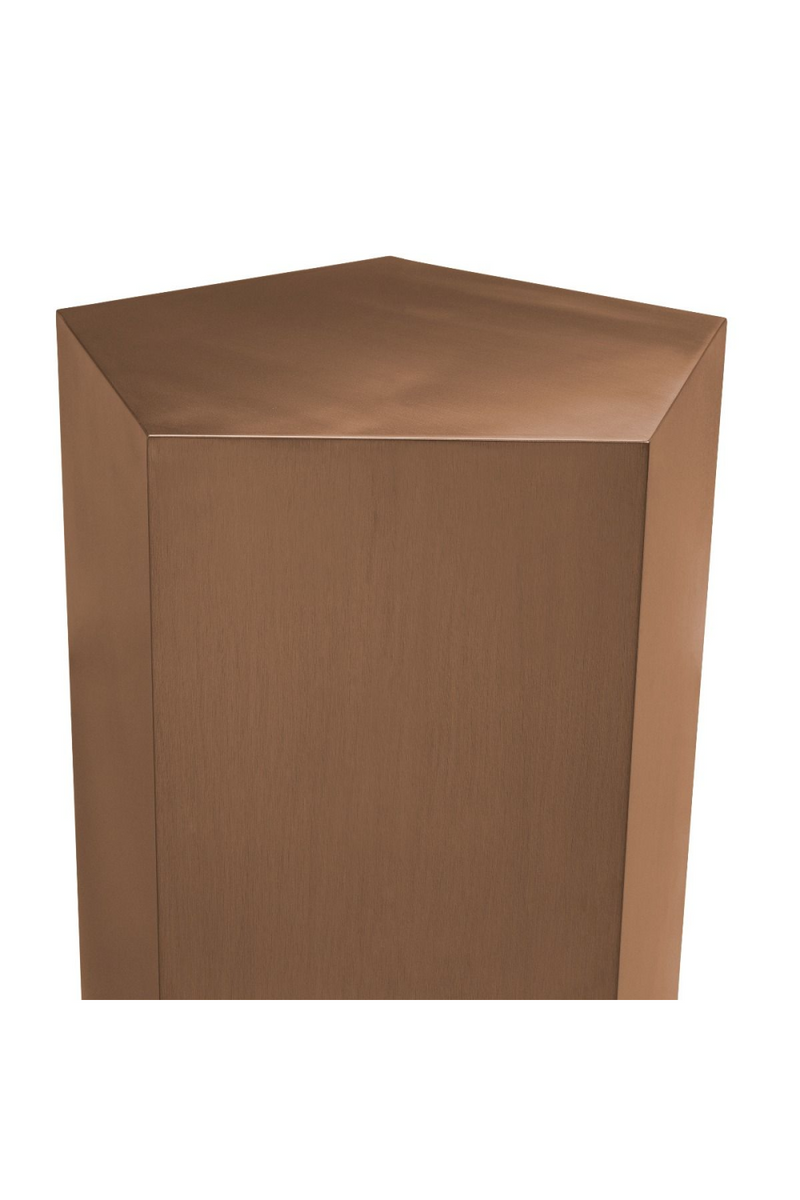 Brushed Copper Pedestal Column | Eichholtz Meissner | Eichholtzmiami.com