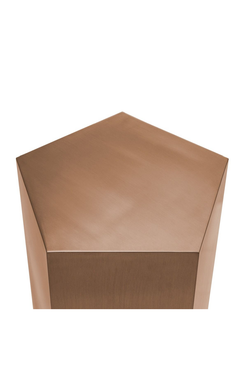 Brushed Copper Pedestal Column | Eichholtz Meissner | Eichholtzmiami.com