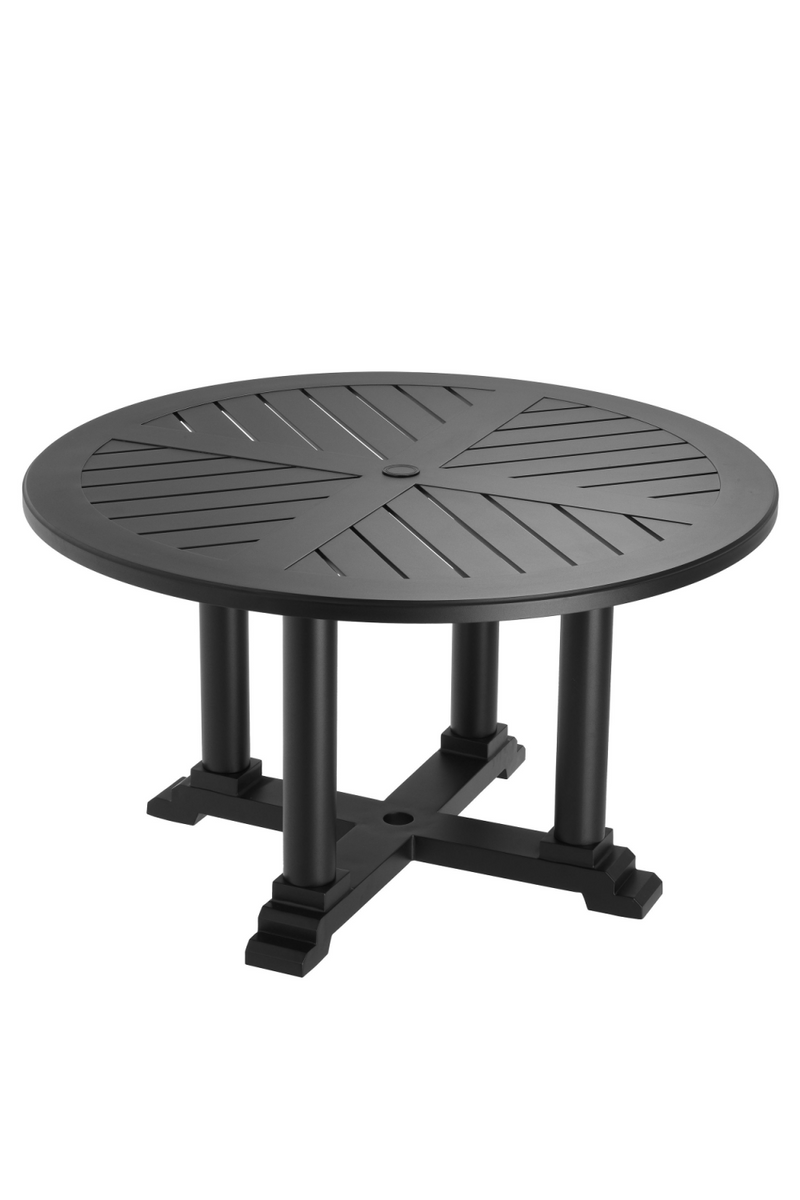 White Round Outdoor Dining Table S | Eichholtz Bell Rive | Eichholtzmiami.com