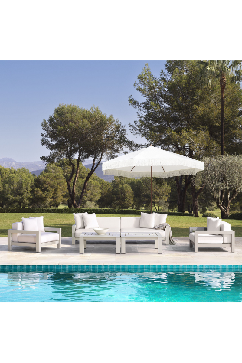 Sunbrella Outdoor Lounge Chair | Eichholtz Cap-Antibes | Eichholtzmiami.com