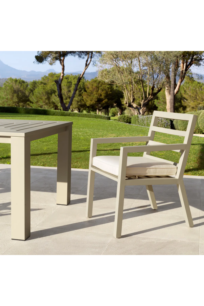 Sunbrella Cushioned Outdoor Dining Chair | Eichholtz Delta | Eichholtzmiami.com
