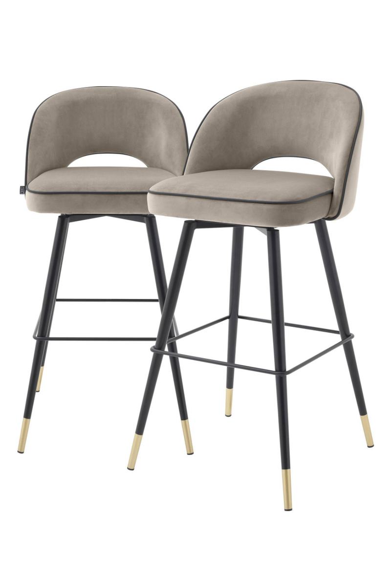 Cut-Out Back Bar Stools (2) | Eichholtz Cliff | Eichholtzmiami.com