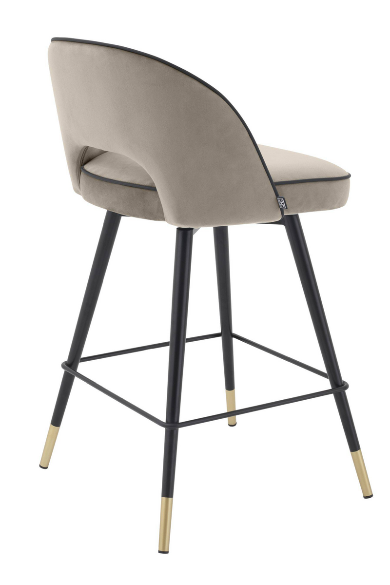 Upholstered Swivel Counter Stool Set (2) | Eichholtz Cliff | Eichholtzmiami.com
