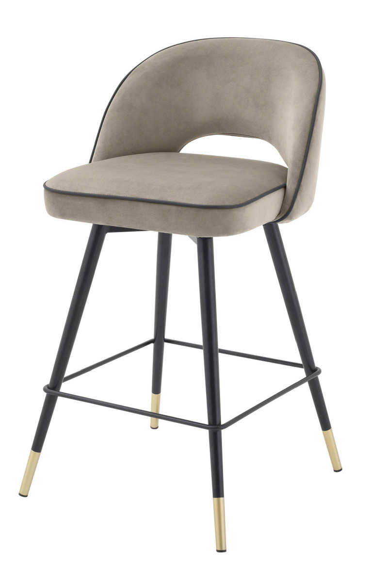 Upholstered Swivel Counter Stool Set (2) | Eichholtz Cliff | Eichholtzmiami.com
