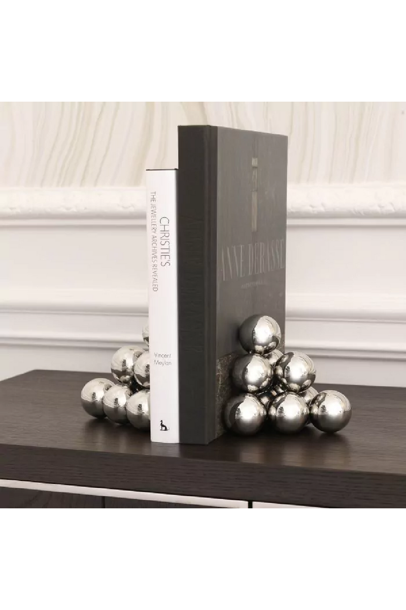 Metallic Orbs Book Ends (2) | Eichholtz Carioca | Eichholtzmiami.com