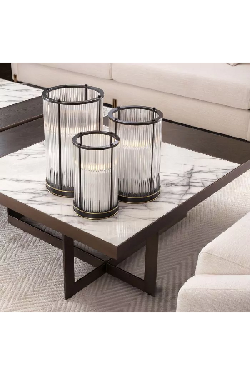 Cylindrical Glass Hurricane S | Eichholtz Mayson | Eichholtzmiami.com