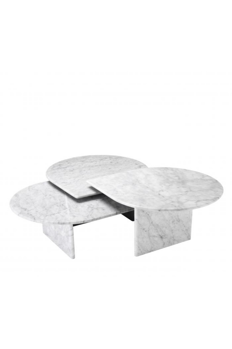 Marble Nesting Coffee Table (set of 3) | Eichholtz Naples | Eichholtzmiami.com