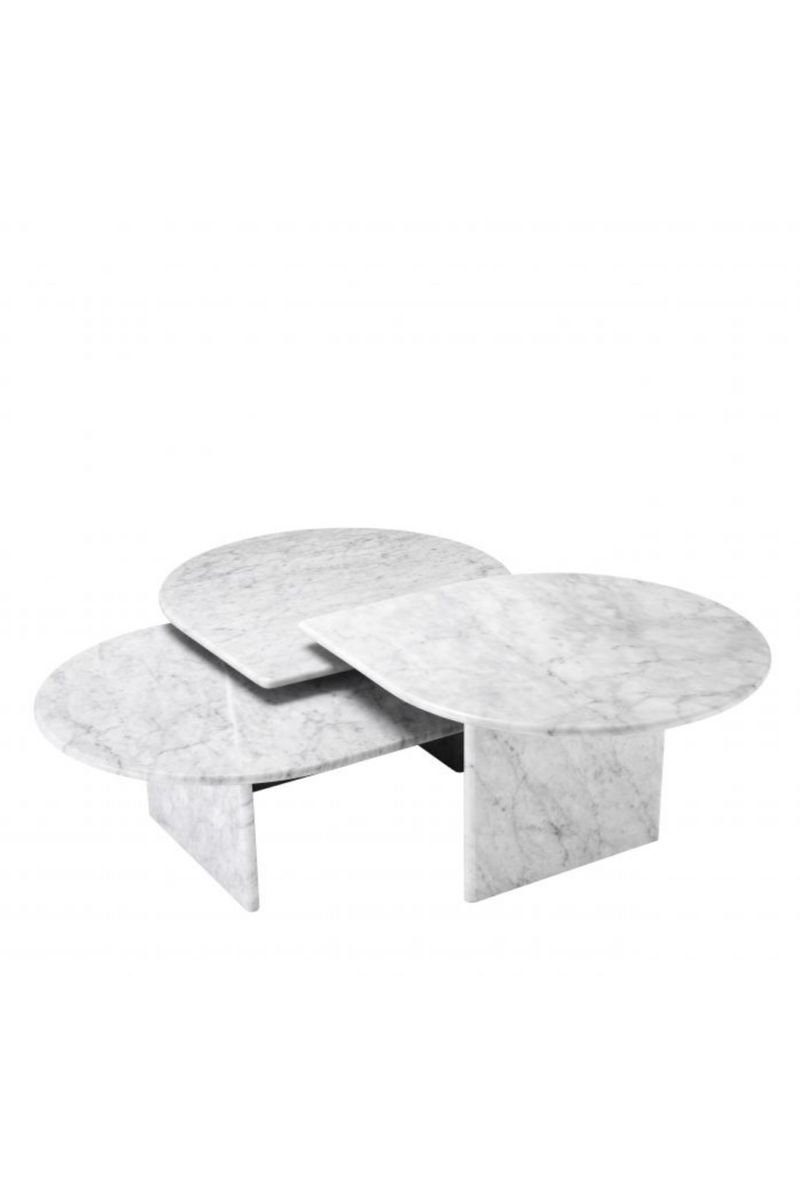 Marble Nesting Coffee Table (set of 3) | Eichholtz Naples | Eichholtzmiami.com