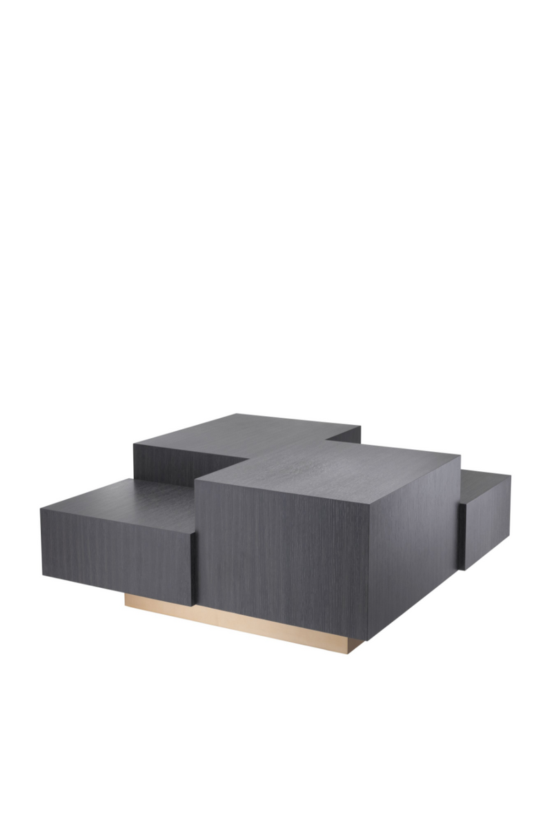 Oak Geometrical Coffee Table | Eichholtz Nerone | Eichholtzmiami.com