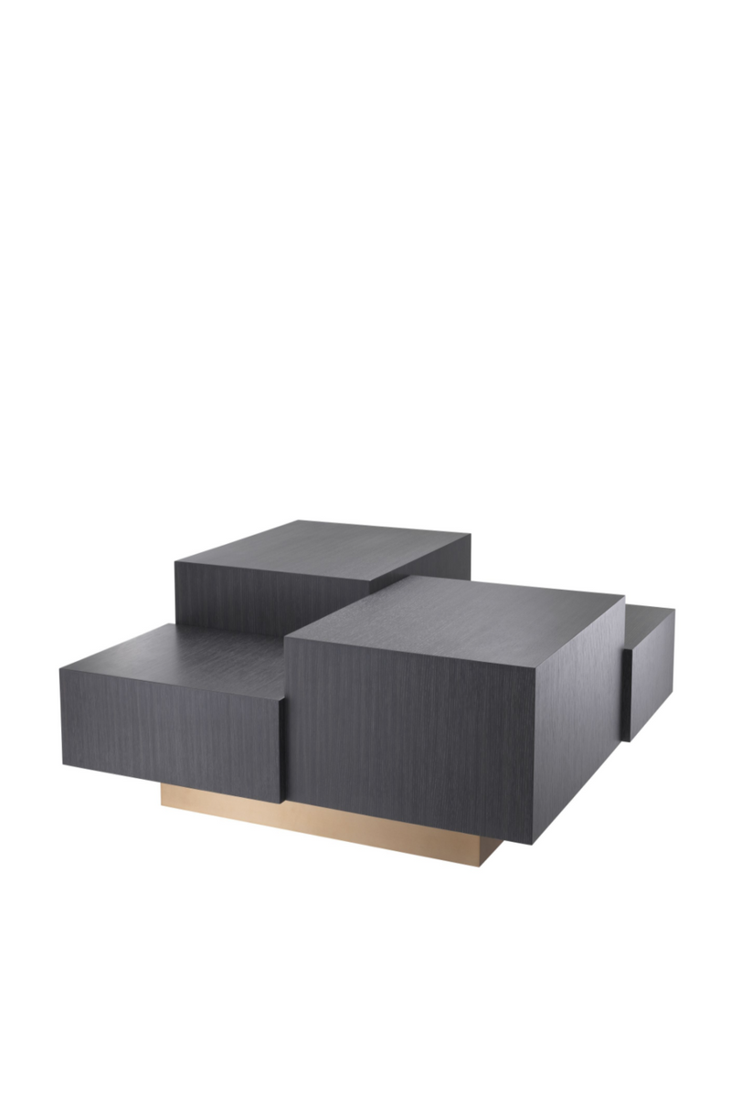 Oak Geometrical Coffee Table | Eichholtz Nerone | Eichholtzmiami.com