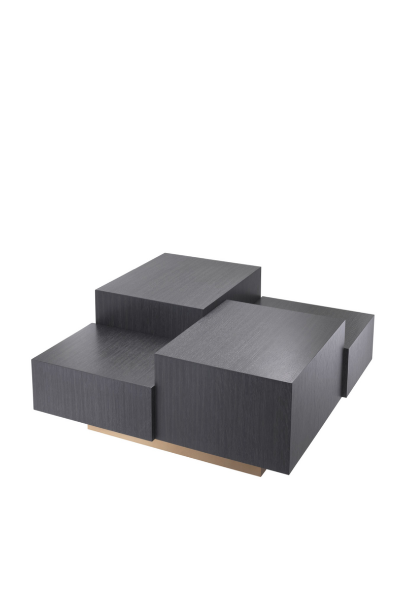 Oak Geometrical Coffee Table | Eichholtz Nerone | Eichholtzmiami.com