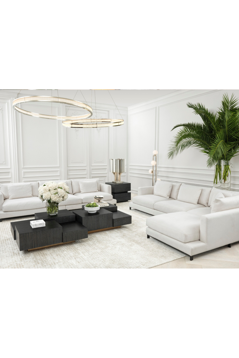 Oak Geometrical Coffee Table | Eichholtz Nerone | Eichholtzmiami.com