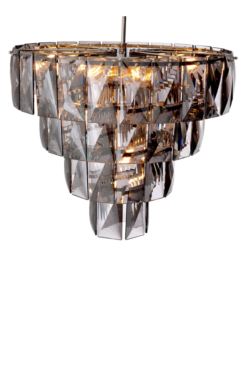 Glass Layered Chandelier S | Eichholtz Amazone | Eichholtzmiami.com