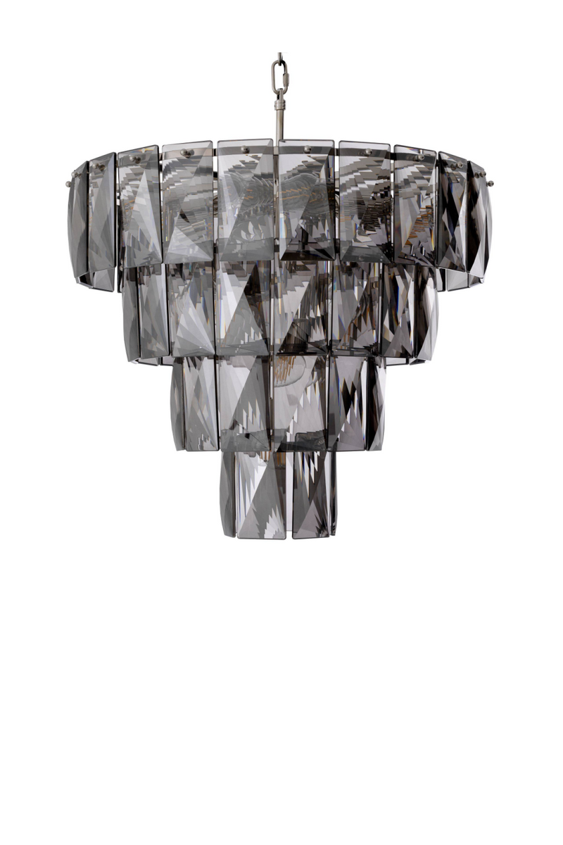 Glass Layered Chandelier S | Eichholtz Amazone | Eichholtzmiami.com
