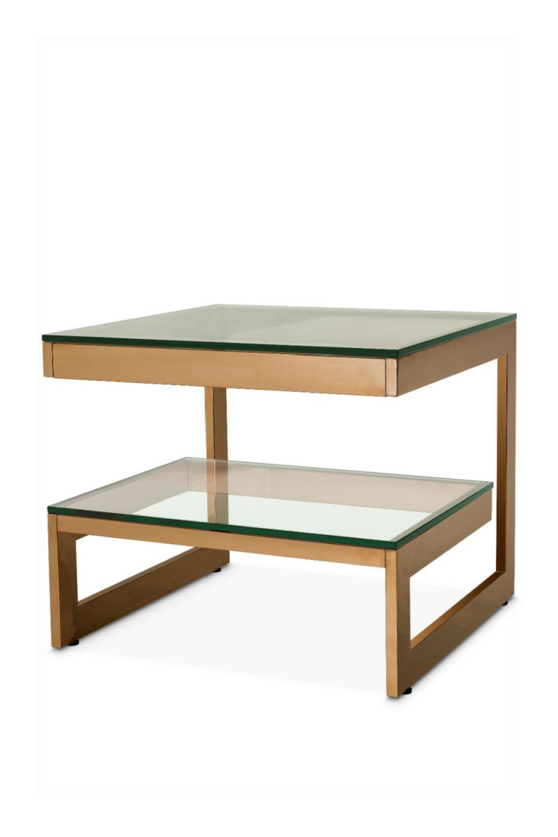 Steel 2-Layered Side Table | Eichholtz Gamma | Eichholtzmiami.com